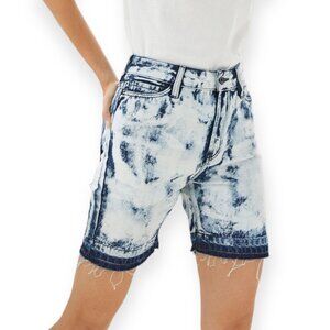 John John Lab washed out denim shorts, size 26
